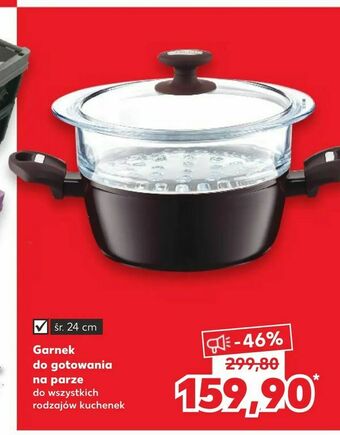 Kaufland Garnek do gotowania na parze oferta