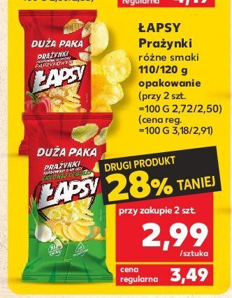 Kaufland Prażynki paprykowe oferta