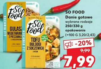 Kaufland SO FOOD Danie gotowe oferta