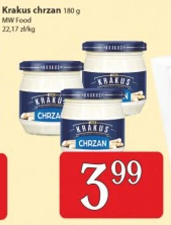 Społem Krakus chrzan 180g oferta