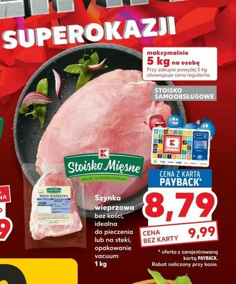 Kaufland Szynka wieprzowa oferta