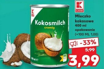 Kaufland Mleczko kokosowe oferta