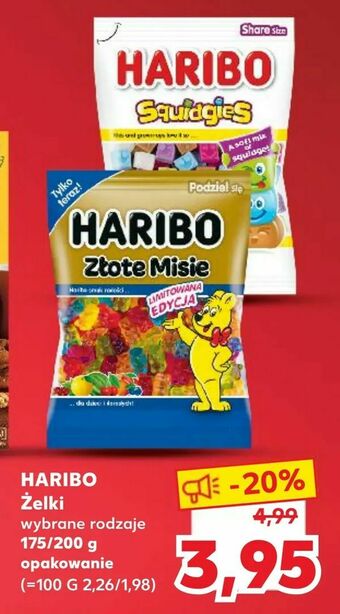 Kaufland HARIBO Żelki oferta