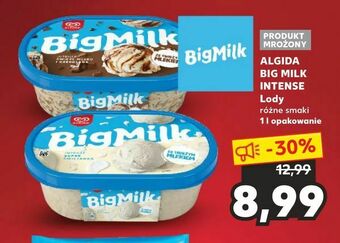 Kaufland ALGIDA BIG MILK INTENSE Lody oferta