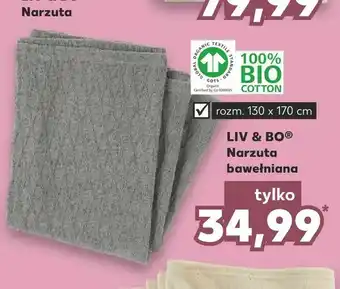 Kaufland LIV & BO ® Narzuta bawełniana oferta