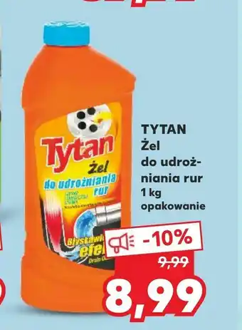 Kaufland TYTAN Żel do udrożniania rur oferta