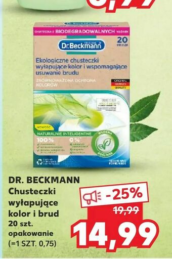 Kaufland DR. BECKMANN Chusteczki wyłapujące kolor i brud oferta