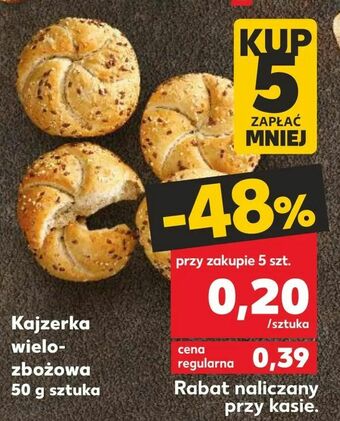 Kaufland Kajzerka wielozbożowa oferta