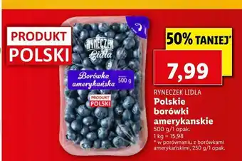 Lidl Polskie borówki amerykanskie oferta