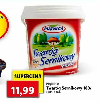 Lidl Twaróg Sernikowy 18% oferta