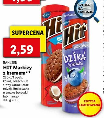 Lidl HIT Markizy z kremem oferta