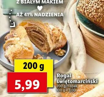 Lidl Rogal świętomarciński oferta