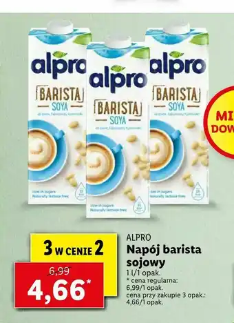 Lidl Napój barista sojowy oferta