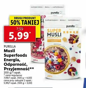 Musli Superfoods Energia, Odporność, Przyjemność
