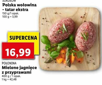 Lidl Mielone jagnięce z przyprawami oferta