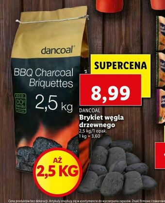 Lidl Brykiet węgla drzewnego oferta