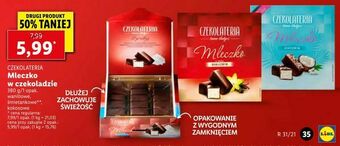 Lidl Mleczko w czekoladzie oferta