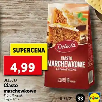 Lidl Ciasto marchewkowe oferta