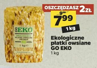 Netto Ekologiczne płatki owsiane GO EKO oferta