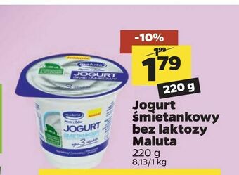 Netto Jogurt śmietankowy bez laktozy Maluta oferta