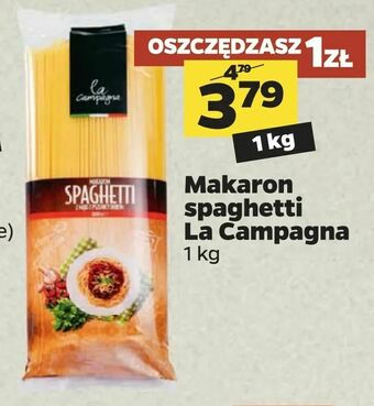 Netto Makaron spaghetti La Campagna oferta