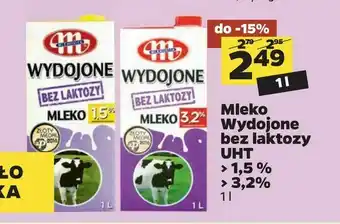 Netto Mleko Wydojone bez laktozy Uht oferta