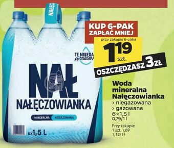 Netto Woda mineralna Nałęczowianka oferta