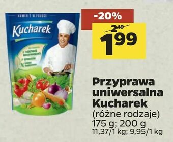 Netto Przyprawa uniwersalna Kucharek oferta