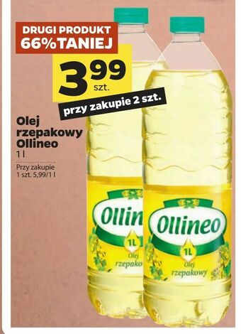 Netto Olej rzepakowy Ollineo oferta