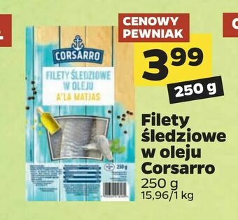 Netto Filety śledziowe w oleju Corsarro oferta
