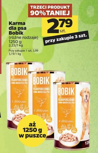 Netto Karma dla psa Bobik oferta