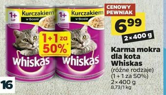 Netto Karma mokra dla kota Whiskas oferta