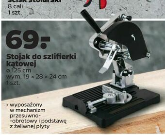 Netto Stojak do szlifierki kątowej oferta