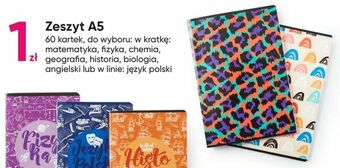 Zeszyt A5