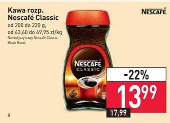 Stokrotka Kawa rozp. Nescafé Classic oferta