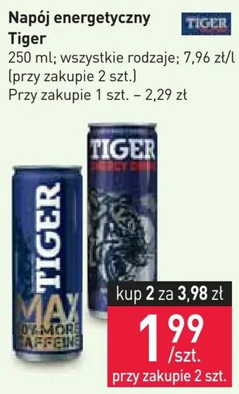 Stokrotka Napój energetyczny Tiger oferta