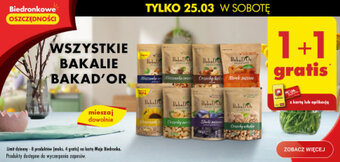 Biedronka Bakad'or Wszystkie bakalie oferta