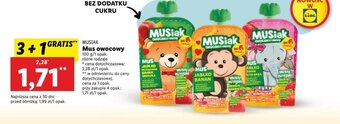 Lidl Musiak mus owocowy 100g oferta