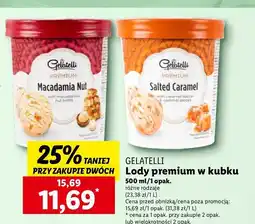 Lody premium orzech makadamia