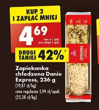 Biedronka Zapiekanka z pieczarkami i smażonym serem mozzarella 1 SZT 236 G oferta