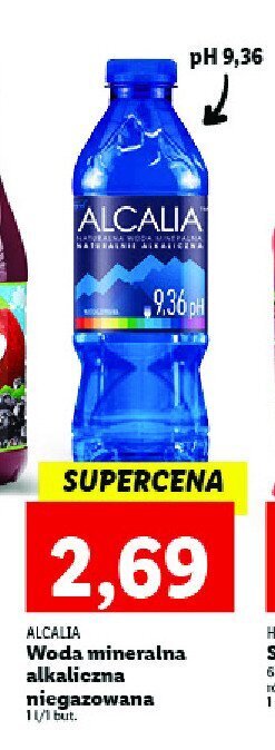 Lidl Woda niegazowana 1 BTL 1.5 L oferta