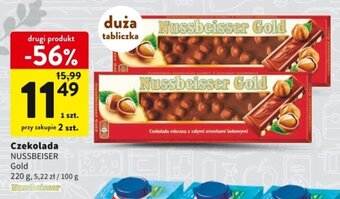 Intermarche Nussbeiser Czekolada 220g oferta