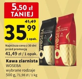 Intermarche Woseba Kawa ziarnista 500g oferta