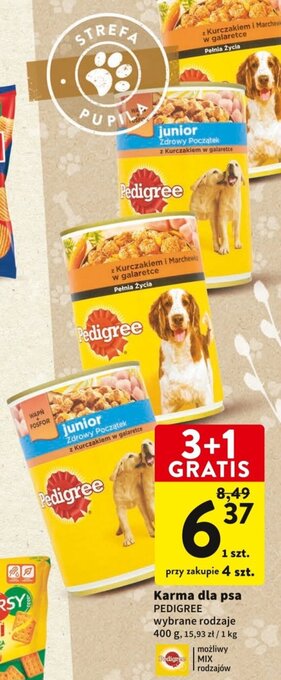 Intermarche Pedigree Karma dla psa 400g oferta
