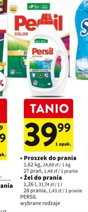 Intermarche Persil Proszek do prania 1,62kg/ Żel do prania 1,26l oferta