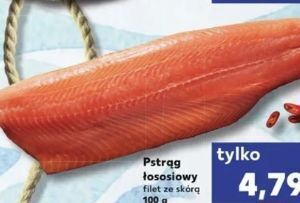 Kaufland Pstrąg łososiowy oferta