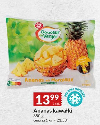 E.Leclerc Ananas kawałki wiodąca marka douceur du verger oferta