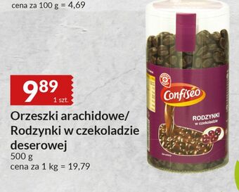 E.Leclerc Rodzynki w czekoladzie wiodąca marka confiseo oferta