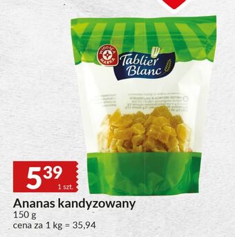 E.Leclerc Ananasy kandyzowane wiodąca marka tablier blanc oferta