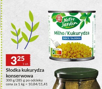 E.Leclerc Kukurydza konserwowa wiodąca marka notre jardin oferta